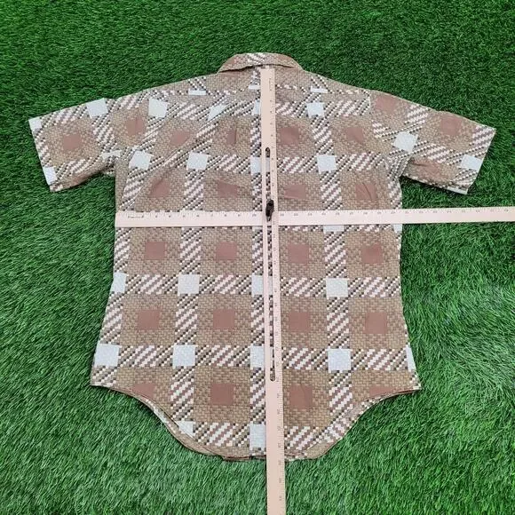 Vintage 80s MOD Marlboro Disco Hippie Shirt Medium 21x29 USA